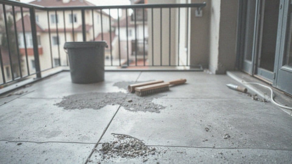 Jak przygotować podłoże pod wylewkę na balkonie?