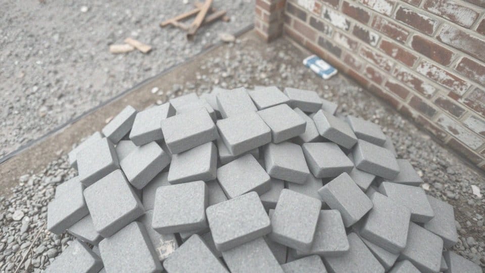 Jakie są typowe wymiary kostki brukowej 4 cm?