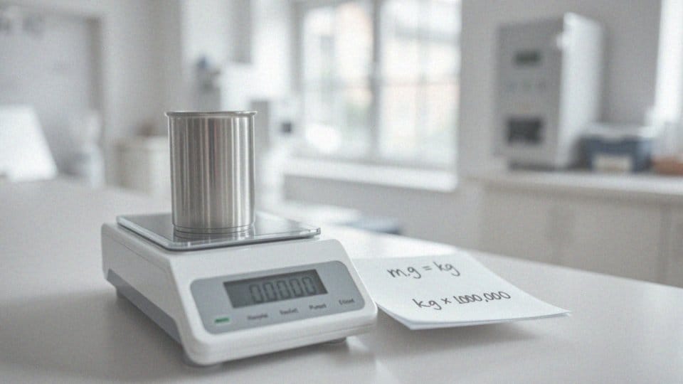 Jak przeliczyć kilogramy na miligramy?
