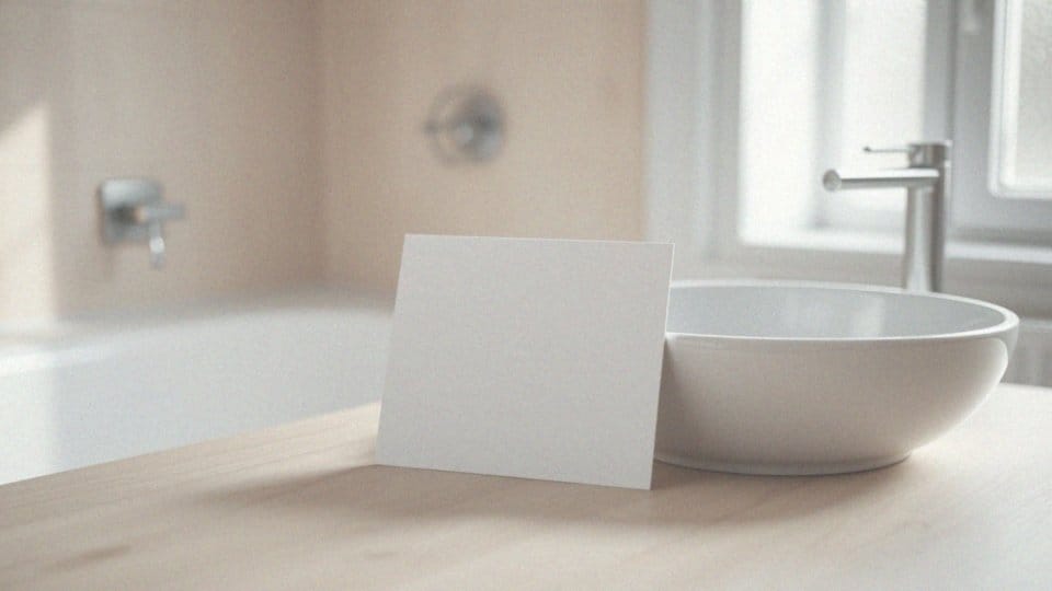 Co pokazuje test z białą kartką dotyczący odcienia skóry?