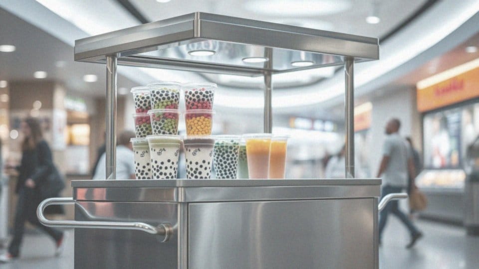 Jakie są ceny wózków do serwowania Bubble Tea?