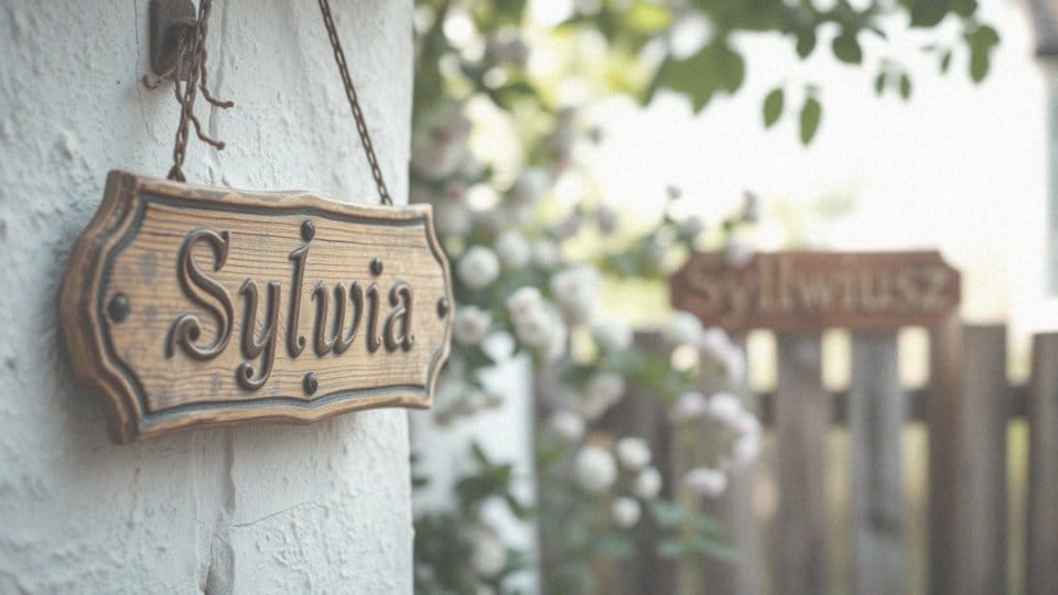 Jakie są różnice między imieniem Sylwia a Sylwiusz?