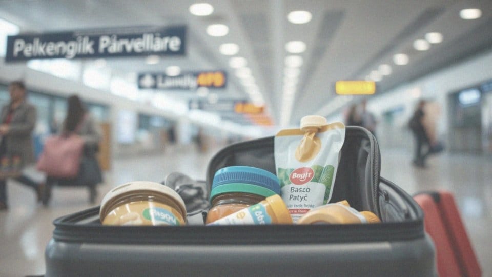 Czy można przewozić żywność dla niemowląt w bagażu rejestrowanym?