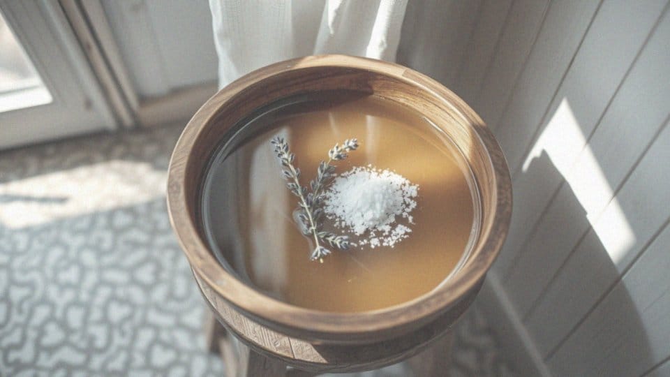 Jak długo powinno się moczyć stopy dla najlepszych efektów?