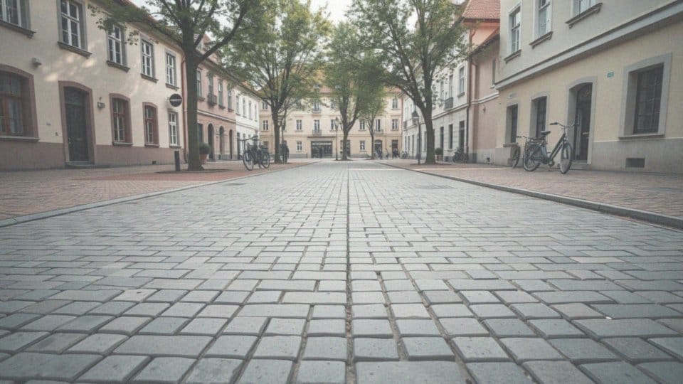 Jak kostka brukowa 6 cm wpływa na aranżację przestrzeni miejskiej?