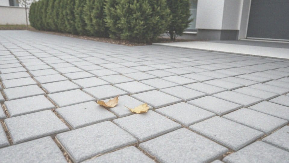 Jakie są standardowe ceny kostki brukowej 6 cm?