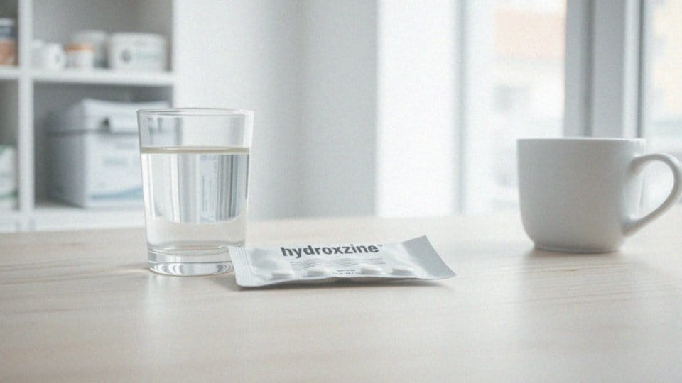 W jakich schorzeniach stosuje się hydroksyzynę?
