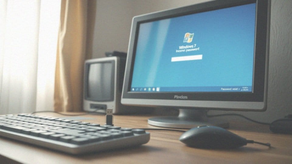Jak wykorzystać dysk resetowania hasła w Windows 7?