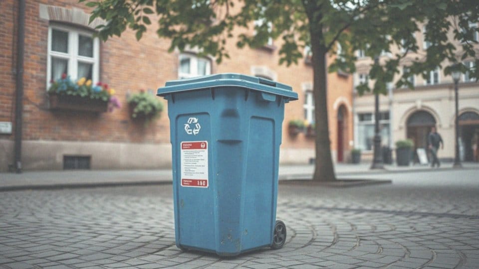 W jaki sposób pojemnik jest przystosowany do użytku w przestrzeni publicznej?